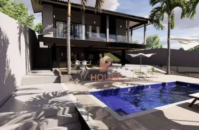 Casa com 3 dormitórios à venda, 433 m² por r$ 4.000.000,00 - condomínio arujazinho i, ii e iii - arujá/sp