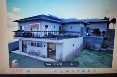 Casa com 4 dormitórios à venda, 380 m² por r$ 1.500.000,00 - condomínio reserva ibirapitanga - santa isabel/sp