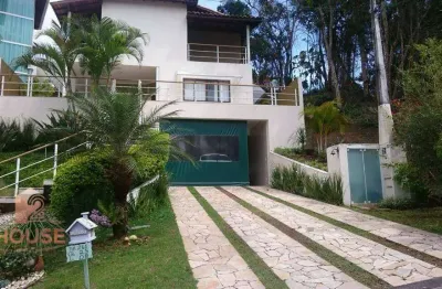Casa com 4 dormitórios, 300 m² - venda por r$ 2.600.000,00 ou aluguel por r$ 18.000,00/mês - aruã eco park - mogi das cruzes/sp