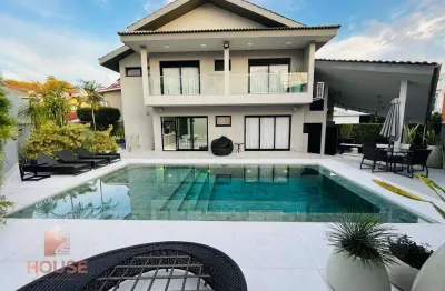 Casa com 3 dormitórios à venda, 590 m² por r$ 6.900.000,00 - condomínio arujá 5 - arujá/sp