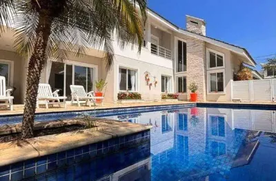 Casa com 4 dormitórios, 600 m² - venda por r$ 3.200.000,00 ou aluguel por r$ 17.000,00/mês - condomínio reserva ibirapitanga - santa isabel/sp