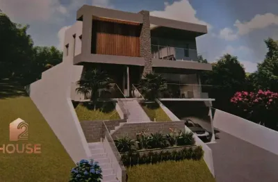 Casa com 4 dormitórios à venda, 594 m² por r$ 1.800.000,00 - condomínio arujá hills iii - arujá/sp