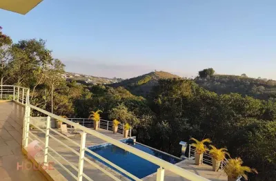 Casa com 4 dormitórios à venda, 380 m² por r$ 1.800.000,00 - condomínio reserva ibirapitanga - santa isabel/sp
