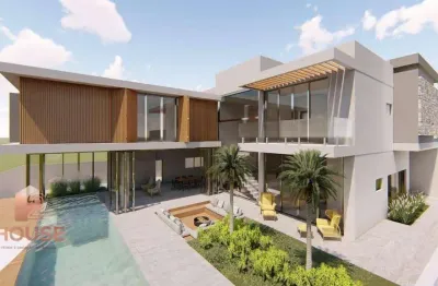 Casa com 4 dormitórios à venda, 550 m² por r$ 1.400.000 - condomínio reserva ibirapitanga - santa isabel/sp