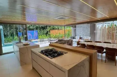 Casa com 8 dormitórios à venda, 520 m² por r$ 18.500.000 - condominio riviera de são lourenço - bertioga/sp