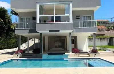Casa com 5 dormitórios à venda, 600 m² por r$ 3.300.000 - condomínio mont clair - santa isabel/sp