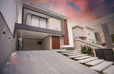 Casa com 4 dormitórios, 283 m² - venda por r$ 4.400.000,00 ou aluguel por r$ 30.000,00/mês - condomínio residencial real park arujá - arujá/sp