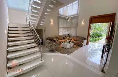 Casa com 5 dormitórios à venda, 519 m² por r$ 4.100.000,00 - condomínio terras de santa clara - jacareí/sp