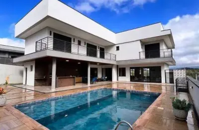 Casa com 4 dormitórios à venda, 625 m² por r$ 2.900.000,00 - condomínio reserva ibirapitanga - santa isabel/sp