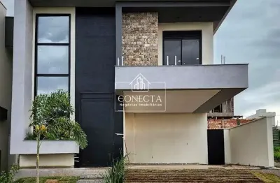 Magnífica casa em condomínio fechado - 4 dormitórios