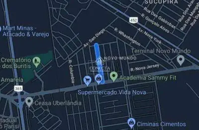 Terreno à venda no Novo Mundo, Uberlândia 