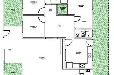 Casa com 3 quartos à venda no Jaraguá, Uberlândia 