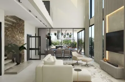 Casa em condomínio fechado com 4 quartos à venda no Gávea, Uberlândia 