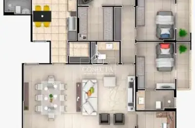 Apartamento com 3 quartos à venda no Osvaldo Rezende, Uberlândia 