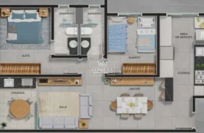 Apartamento com 2 quartos à venda no Tubalina, Uberlândia 