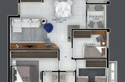 Apartamento com 3 quartos à venda em Laranjeiras, Uberlândia 