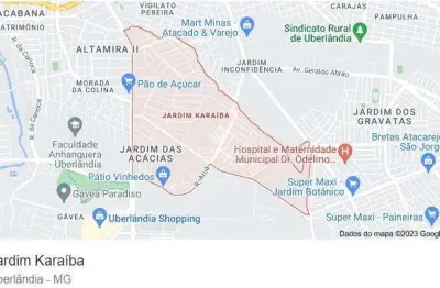 Terreno para venda aproximado 574m² - por r$ 650.000,00 no bairro karaíba uberlândia/mg