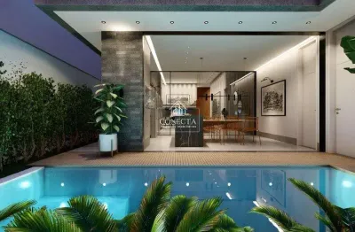 Casa térrea com 4 suítes, alto padrão, condomínio jardim versailles!