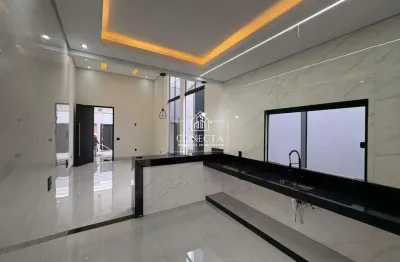 Casa nova no bairro jardim botânico, com 170 m² de área construída, localizada próxima ao hospital municipal dispondo de 3 quartos, sendo 2 suítes