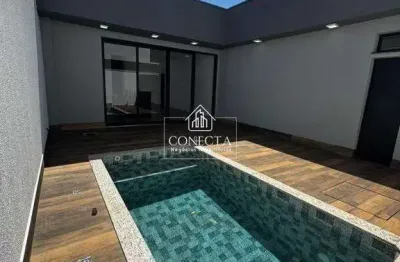 Casa em condomínio com 3 suítes e lazer completo no novo mundo, uberlândia
