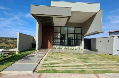 Casa à venda no condominio terras alpha setor granja marileusa com 3 quartos sendo 2 suítes (um dos quarto pode ser opção de escritório), 4 vagas,
