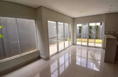 Casa para aluguel em uberlândia, mg - granja marileusa | 3 suítes, piscina e segurança 24h