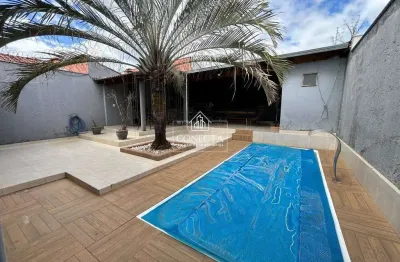 Casa à venda, 3 quartos, 1 suíte, area de lazer com piscina, churrasqueira, 1 vaga, pacaembu - uberlandia/mg