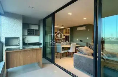 Apartamento 3 suítes com 2 varandas e 2 vagas | jardim karaíba, uberlândia