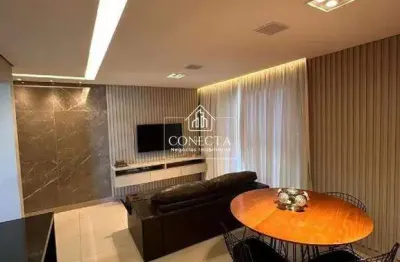 Apartamento 2 quartos para locação no bairro jardim inconfidência, uberlândia – 60 m², mobiliado