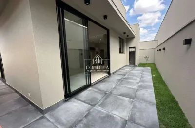 Casa em condomínio à venda em nova uberlândia com 3 suítes, espaço gourmet e lazer completo