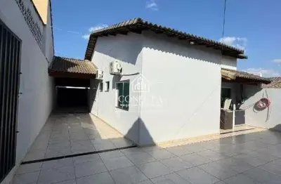 Casa no bairro residencial gramado, 180 m² construção, 3 quartos sendo 01 suite, 4 vagas