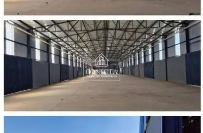 Galpão para aluguel em uberlândia (leste) — 1.530 m² interna, 2.809 m² externa, portão eletrônico