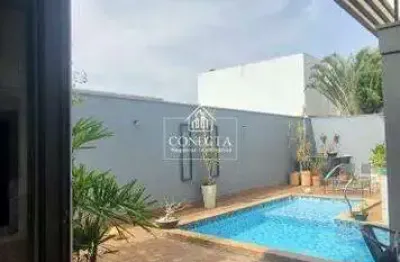 Casa em condomínio com 3 suítes no nova uberlândia, wing de lazer completo