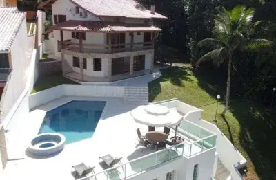 Casa em condomínio fechado com 5 quartos à venda na rua sabiá (recanto da lagoinha), 2164, praia da lagoinha, ubatuba por r$ 3.800.000