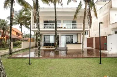 Casa em condomínio fechado com 4 quartos à venda na rua seis, 105, praia do sape, ubatuba por r$ 6.500.000