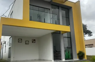 Alugo Linda Casa 100% Mobiliada, Fino Acabamento em Condomínio