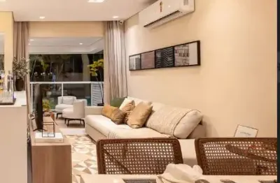 Apartamento na chácara santo antônio de 51 m² com 2 quartos, suíte varanda para seu descanso e vaga de garagem garantida