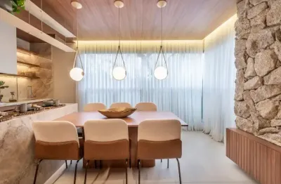 Alphaville - 76metros - 2 quartos - 2 suíte - lavabo -  varanda gourmet com vaga  de garagem