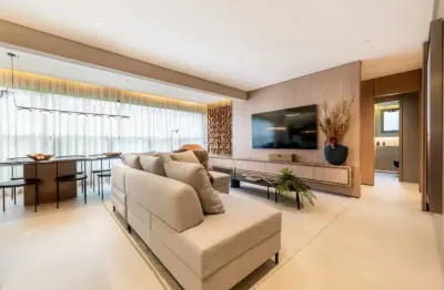 Alphaville - 107 metros - 3 quartos - 3 suíte- lavabo - 2 vagas de garagem - varanda gourmet