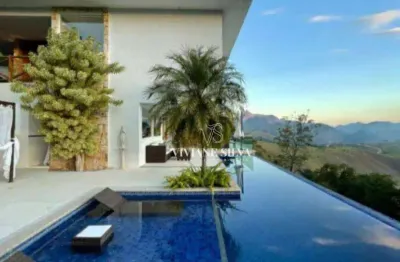 Casa com 5 dormitórios à venda, 600 m² por r$ 5.000.000,00 - itaipava - petrópolis/rj