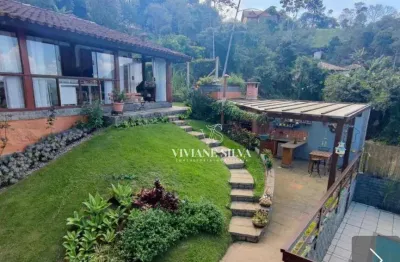 Casa com 4 dormitórios à venda, 422 m² por r$ 1.950.000,00 - albuquerque - teresópolis/rj