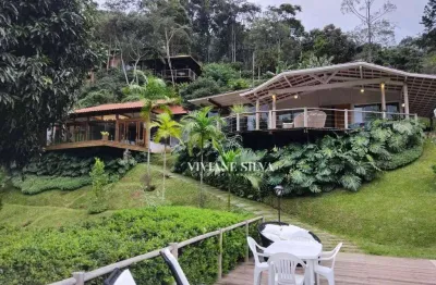 Casa com 6 dormitórios à venda, 300 m² por r$ 3.900.000 - itaipava - petrópolis/rj