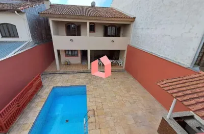 Pq espacial-são bernardo do campo-sp-lindo sobrado c/3 dormitórios c/sacada (1 suite),sala 3 ambientes,cozinha planejada,salão de festas,piscina,04vg