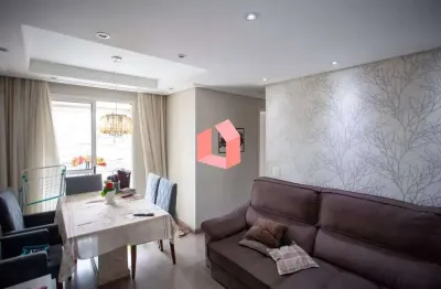 Apartamento 3 dormitórios em piraporinha, diadema – 72 m² com lazer completo