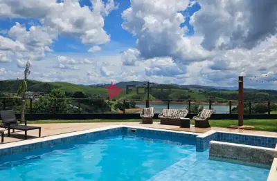 Chácara com 4 suítes á venda no condomínio paraiso de igaratá - igaratá - sp