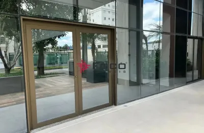 Loja comercial decorada - costa norte signature royal park - jardim aquarius - 146m²