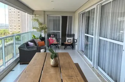 Apartamento mobiliado - helbor paesaggio jardim das colinas - 245m² - 4 suítes