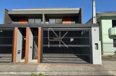 Sobrado geminado à venda com 3 suítes e quintal amplo – jardim sofia / bom retiro, joinville