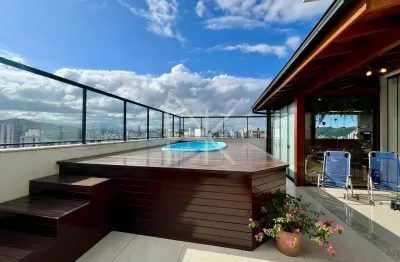Cobertura no anita garibaldi em joinville – 197m², 3 suítes e 4 vagas privativas