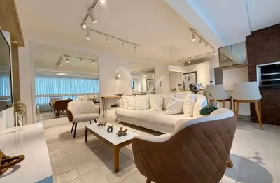 Apartamento alto padrão mobiliado e equipado a venda no bairro atiradores – 106 m², 3 dormitórios, 2 vagas